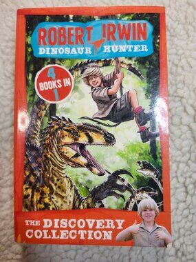 Robert Irwin Dinosaur Hunter The Discovery Collection 4-in-1 Paperback Kids